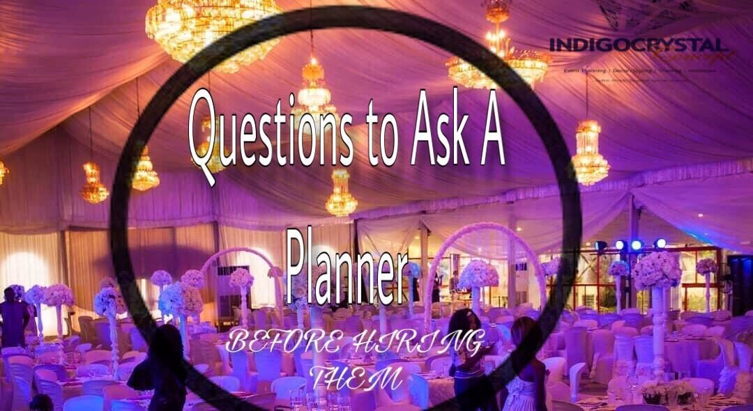 Questions to ask a Planner